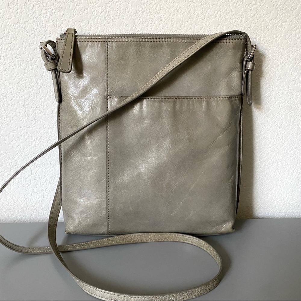 HOBO Gray Crossbody Bag